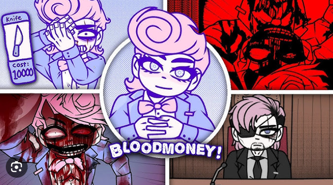 Bloodmoney clicker game